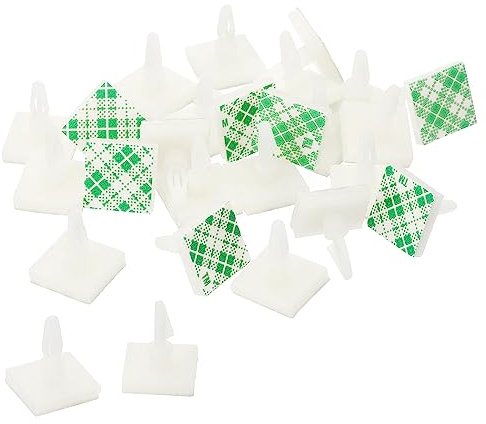 PATIKIL Klebriger PCB Abstandhalter Selbstklebende 0.25 Stützhöhe 24Stk | Klebeisoliert Abstandshalter für PCB PC Brett Unterstützung
