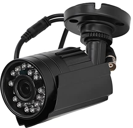 1080P Säkerhetskamera Analog CCTV-kamera 4 i 1 övervakningskamera 3,6 Mm Lins Infraröd Nattseende Vattentät för Utomhus Inomhus (KOMPIS)