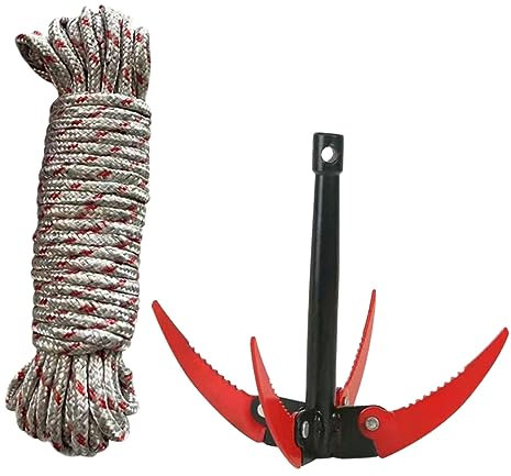 KITANDOVE 1 Ensemble Aquatique avec Boucle Crochet Aquatique Coupe-Herbe Aquatique Plantes Aquatiques Outils D'Élimination Coupe-Herbe D'Étang Coupe-Herbe Outil D'Élimination d'herbe en