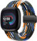 Oielai Geflochtene Armband Kompatibel mit Fitbit Versa 4 Armband, Versa 3, Weiche Nylon Sport Band mit Magnetverschluss für Fitbit Sense 2, Sense für Herren Damen, Farbreich