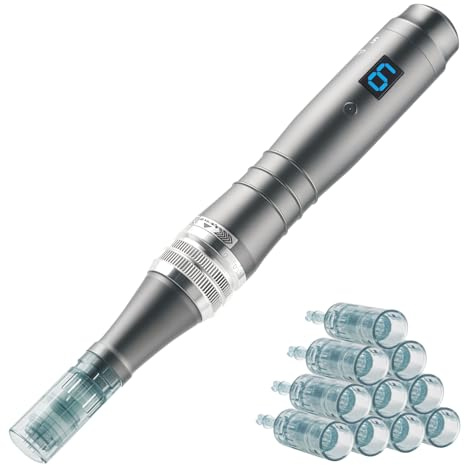 Derma Roller Pen for Women Men, Microneedles Pen Derma Roller kit- 0.25 mm