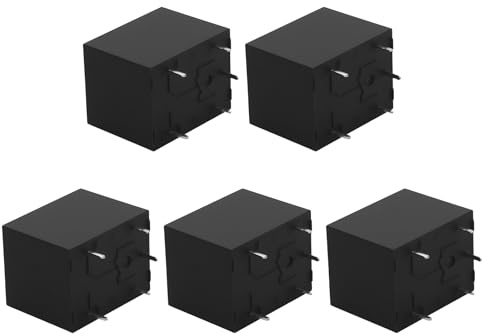 ECSiNG 5 Relè 812H-1C-C-12V Per Pannelli Di Controllo Industriali Elettronica Automobilistica