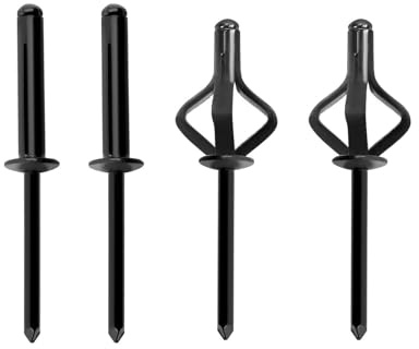 50 Pezzi di Rivetti Ciechi, Rivetti Esplosivi in ​​Alluminio a 3 Pieghe, Rivetti Ad Espansione con Flangia Grande da 4,0 mm, 4,8 mm, 6,0 mm for Unire Plastica, Legno, Vetro, Gomma(4.0X18.8mm)