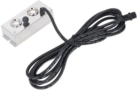 Headerbs Nebulizador Ultrasónico de 2 Cabezales, 36 V, para Estanques, Jardines, Céspedes, Rocallas e invernaderos. Capacidad Máxima de Nebulización de 4,5 L/h con Fuente de Alime