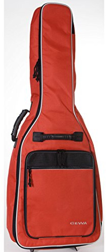 GEWA Gitarren Gig Bag Economy 12cm Polsterung für Konzertgitarre, E-Gitarre, Akustikgitarre, Westerngitarre, E-Bass, Akustikbass