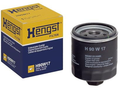 HENGST - Ölfilter H90W17 - Öl-Anschraubfilter für KFZ | Hochwertiger Motorölfilter für KFZ mit Otto- oder Dieselmotor - Robuster Ölfilter mit hoher Schmutzaufnahmefähigkeit