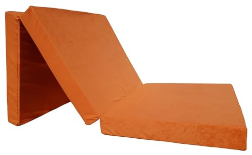 Natalia Spzoo Faltmatratze 195 x 65 x 10 cm – Klappmatratze mit Schaumstoffkern & abnehmbarem Bezug