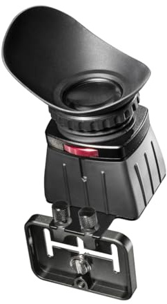 Walimex Pro Viewfinder Easy View Displaylupe Sucherlupe für 3 Zoll Display (Vergrößerung 2,5-fach) mit Kamerahalterung für System- und DSLR Kamera