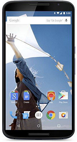 Motorola Nexus 6 Smartphone (6 Zoll (15,2 cm) Touch-Display, 32 GB Speicher, Android 5.0 Lollipop) blau