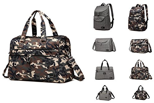 CLAMARO Wickeltasche Baby Explorer M, 16 Liter, Wickelunterlage