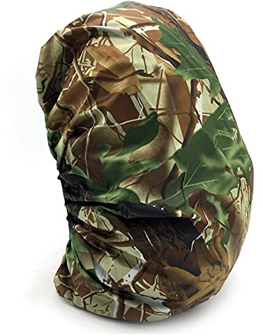Silfrae Wasserdichter Rucksack-Regenschutz, 30 l - 80 l, für Reisen, Klettern, Wandern und Outdoor-Aktivitäten, Eichenblätter, 70L-80L