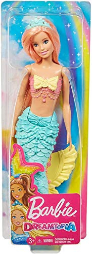 Barbie Dreamtopia Mermaid Doll, Coral Hair