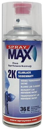 Spray Max - Vernice trasparente opaca 2K, 400 ml, 680 067