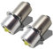 Ruiandsion P13.5S PR2 LED Upgrade LED Taschenlampe Glühlampe DC 4-30V 2525 3W Ersatzlampe für 3-16 C & D Zellen Maglite Taschenlampen Arbeitslampe (2er Pack)