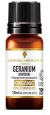 Geranium Bourbon Essential Oil 10ml by Amphora Aromatics