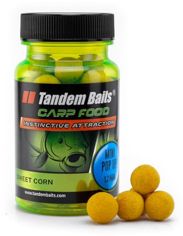 Tandem Baits Karpfen Futter Angelfutter Pop Ups Boilies Zig Rig Chod Rig Hakenköder Carp Food Perfection Mini Pop-Up 12 mm 30 g