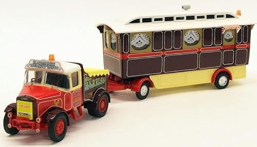 Corgi for Scammell Highwayman Ballast & Caravan Limited Edition 1/50 DIECAST Truck Pre-Built Model
