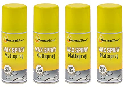 4 Stück Hanseline Wachs Spray Fahrrad Pflege Schutz Konservierung Versiegelung