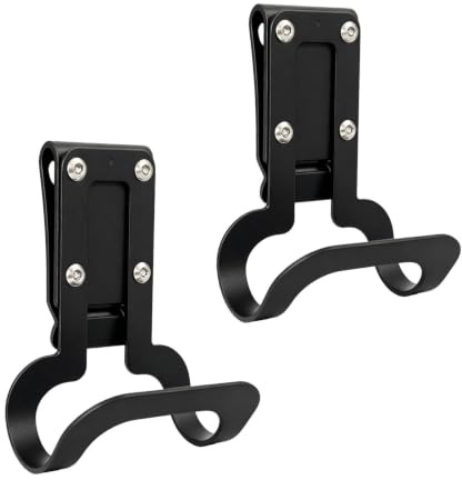 XNDGURE Hammer Holster Clip on Tool Belt Hammer Belt Hook for Pliers Hammer Wrench Metal Accessories Holder for Tool Belt Quick Response Hammer Holster Hammer Loop