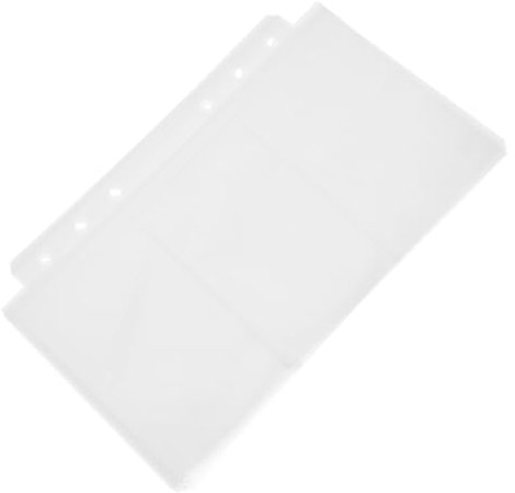 EXCEART 5 Fotoalbumseiten Nachfüllungen Für A6-fotoseiten Schutzhüllen Für Scrapbook-nachfüllseiten Sammelalbum Mit Plastikhüllen Fotoseitenschutz A7 Kartenbuch Loses Blatt Pvc