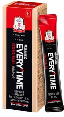 JungKwanJang Koreanischer Roter Ginseng Extrakt Everytime (10 ml x 30 Beutel) ((30er-Pack), Reiner Ginseng-Extrakt)