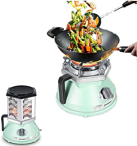 BomDog Tragbare Mini-Gasraumheizungle Zeltheizung Lpg-Campingkocher Safe Light Rauchfreie Propanheizung Multifunktions-Wärmeofen/Liquid Gas