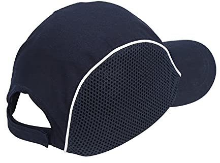 Schutzhelm, Schutzhelm-Kappe mit Reflektierendem Streifen, Baseball-Anstoßkappe, Schlagfest, Leicht, Atmungsaktiv, Schutzhelm, Kopfschutz, Schutzhelme für Damen, für Herren und