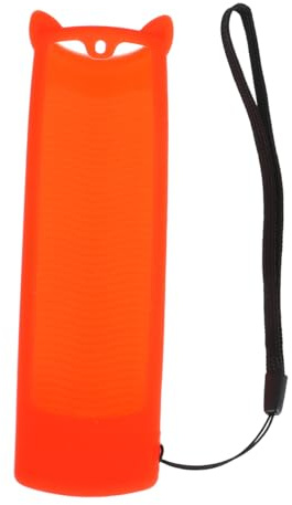 jojofuny Housse De pour Télécommande Orange Silicone Robuste Identification Facile Complète