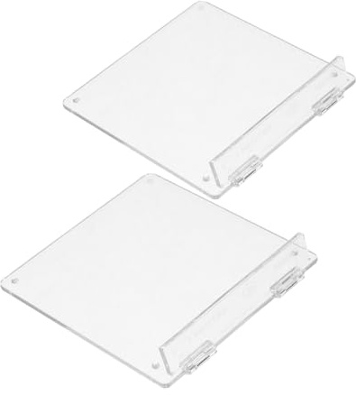 balacoo 2pcs Thermostat Cover for Ac Type Switch Panel Housing Home Decor Switch and Socket Cover Easy Install Elegant Design
