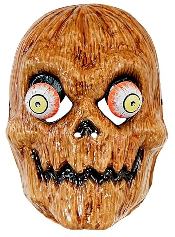 W WIDMANN MILANO Party Fashion - Maske mit Wackelaugen | Gesichtsmaske mit Wackelaugen für Halloween, Karneval, Mottoparty, Gruselkostüme und Monsterkostüme