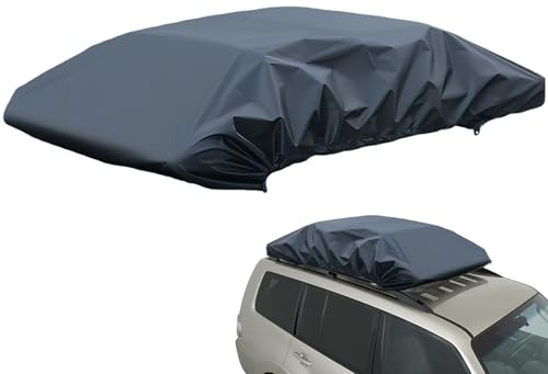 Genérico Cubierta para Portaequipajes De Techo del Coche,Funda para Equipaje Impermeable,Protector del Equipaje para los Vehículos | para SUV, Camping y Viajes