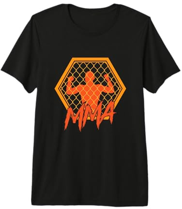 Cage Fighter MMA für gemischte Kampfkünste Premium T-Shirt