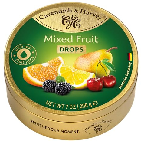 Cavendish Caramelos con Sabor a Diferentes Frutas - 200 gr