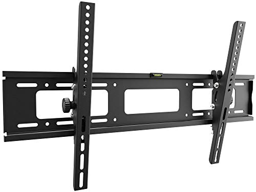 RICOO R07 TV Wandhalterung Fernseher Halterung 40-100 Zoll TV Halterung Flach Slim bis 100 kg VESA 200x200 - VESA 600x400 Wandhalterung Fernseher Wand Fernsehhalterung Neigbar auch 55 75 65 85 Zoll