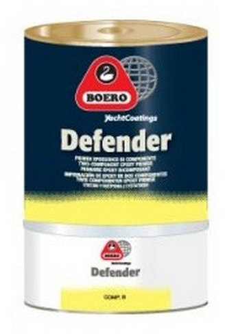 Boero Yacht Coatings Defender Primer epossidico bicomponente, colore: 259 Grigio, size: 1.87 l Comp A