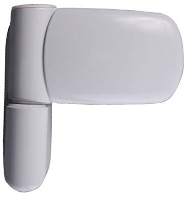 UPVC Double Glazing Door Flag Hinge Adjustable Avocet MT3D (White)