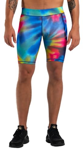 Kapow Meggings Recycled Performance, Kompressions shorts för män med fickor