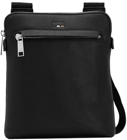 BOSS Ray_S zip env Herren Crossbody, Black1