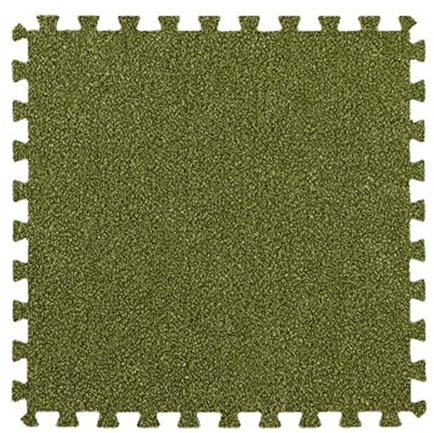Quadratische Plüsch-Puzzle-Schaumstoff-Bodenmatte,1x1ft Verdickte Ineinandergreifende Spielmatte Flauschige Teppichfliesen,Waschbare Mehrzweck-Krabbelteppichmatten(Size:30pcs,Color:grünes Gras)