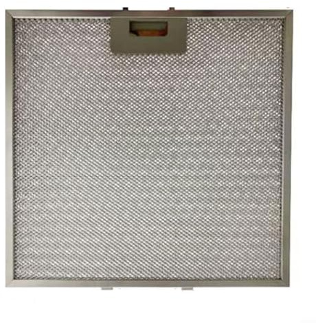 Sileduove Silver Cooker Hood Metal Grease Filter, Mesh Extractor Fan Vent Filter 320×320x9mm