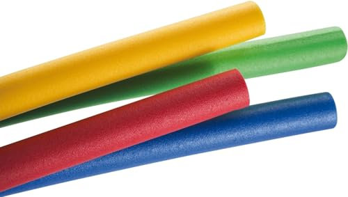 SET 2 PEZZI Tubo Tubolo Bastone Cavo Noodle Galleggiante 160 Cm (Vendita 2 PezzI) Mare Piscina Nuoto Fitness in Schiuma Polietilene Espanso Sport Acquatici Colori Assortiti