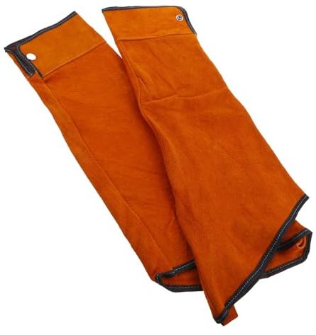 Manguitos de Soldadura 2 Piezas de Piel Bovina para Protección Térmica