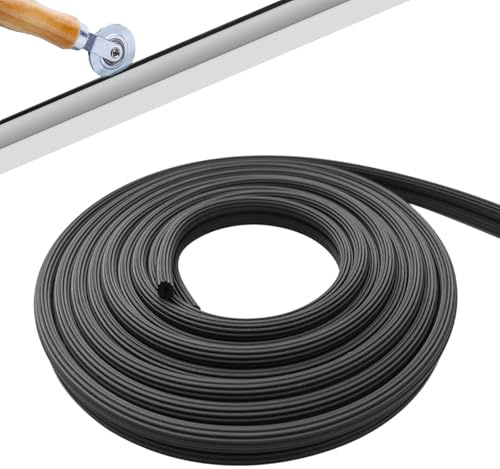30 metri Ø3,0 mm di nastro di gomma per Keder, guarnizione in gomma per zanzariera, rete protettiva contro gli insetti, colore nero