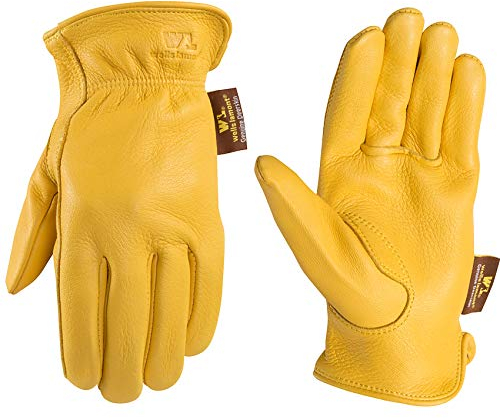 Wells Lamont Women's Deerskin Leather Gloves, Keystone Thumb, Small