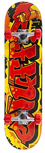 Enuff Mini Graffiti II Red Skateboard - 7.5 inch