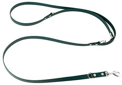 BIOTHANE-Doppelführleinen 13mm Tannengrün