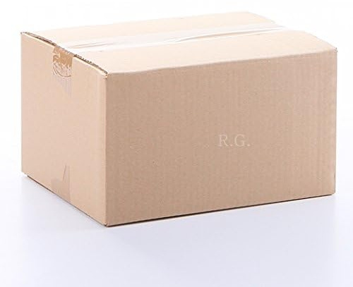 rg-vertrieb Versandkarton Karton Faltkarton Verpackungen Bücherkartons 250x200x140 mm (100 Stück)