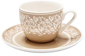 BRANDANI Tazzina Caffe Riccioli di Fata Set 2 Pz Porcellana