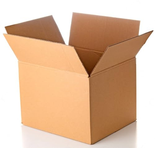 Wellpack Europe Small Medium Large Cardboard Packing Moving Removal Shipping Storage Boxes Pack 1, Size 45x45x30cm - 60L