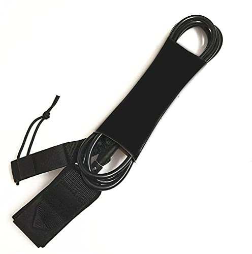 RH-HPC Surf Leine 9FT Surfbrettseil 9mm Knöchelleine Gerade SUP Board Leine Paddel Board Leine Brandung Beinseil SUP Leash.
